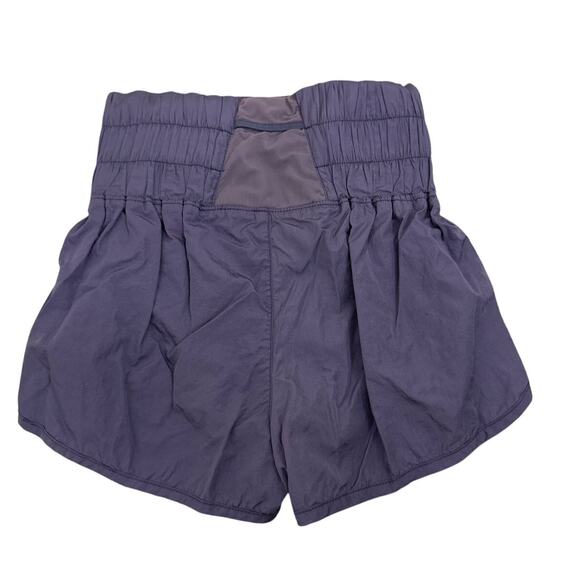FP Movement Free People High Waist Purple Shorts Size Women's X-Small - Picture 2 of 3
